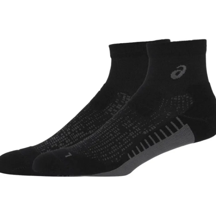 Asics Socks | Running Socks^Performance Run Sock Quarter Black