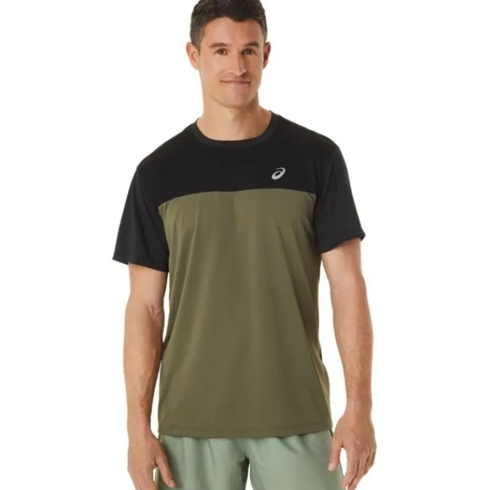 Asics Running Tops & T-shirts^Race SS Top Green