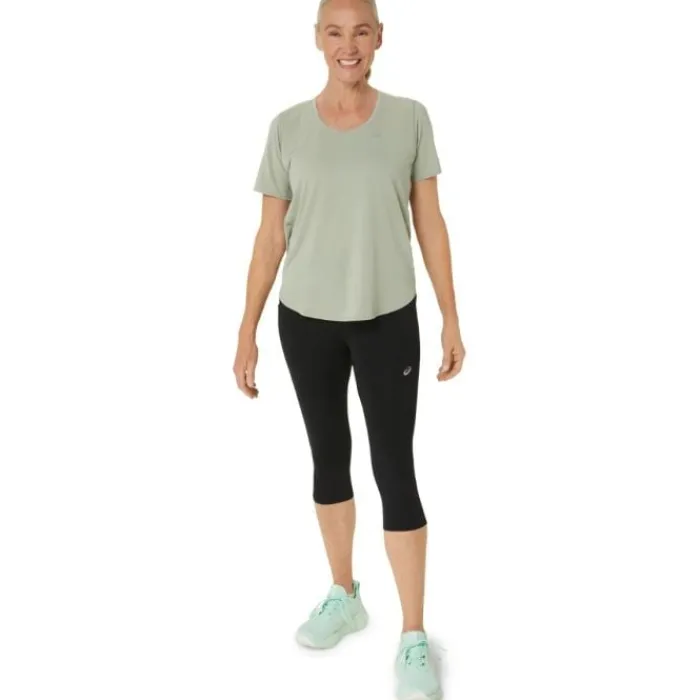 Asics Running Shorts^Road High Waist Capri Tight Black