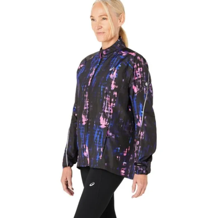 Asics Running Jackets^Road Lite-Show Packable Jacket Black