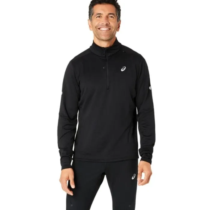 Asics Running Tops & T-shirts^Road Winter 1/2 Zip Top Black
