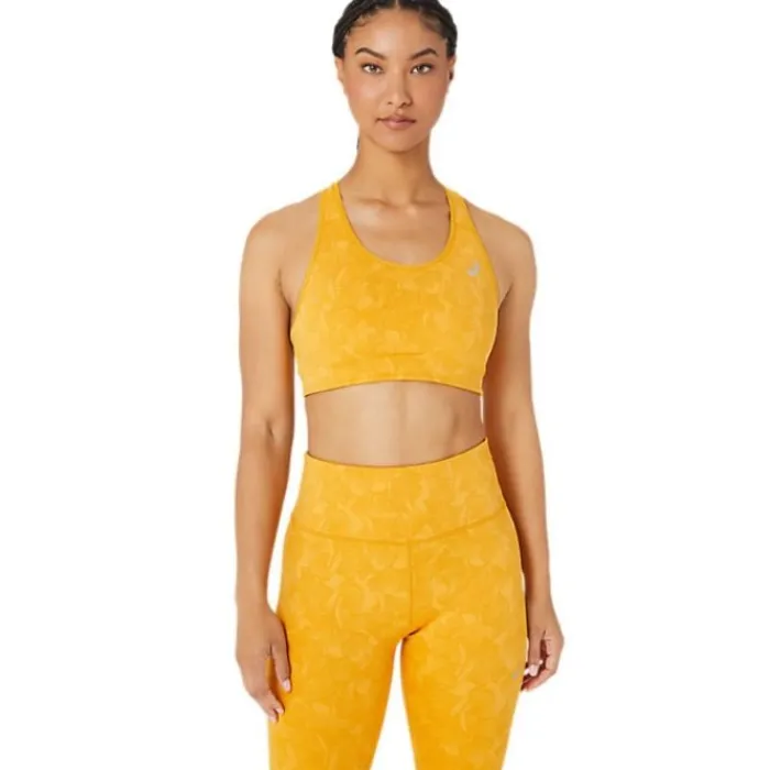 Asics Sports Bras^Runkoyo Jacquard Bra Yellow