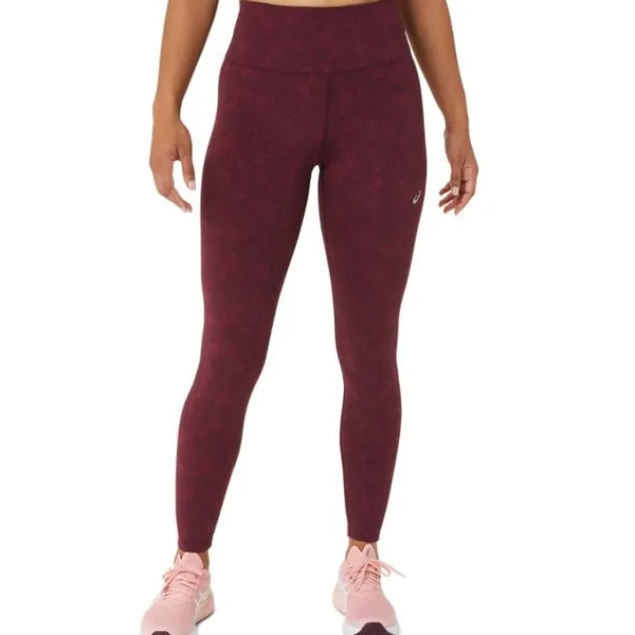 Asics Running Leggings & Pants^Runkoyo Jacquard Tight Red