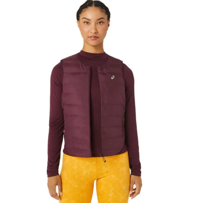 Asics Running Vests^Runkoyo Padded Vest Purple