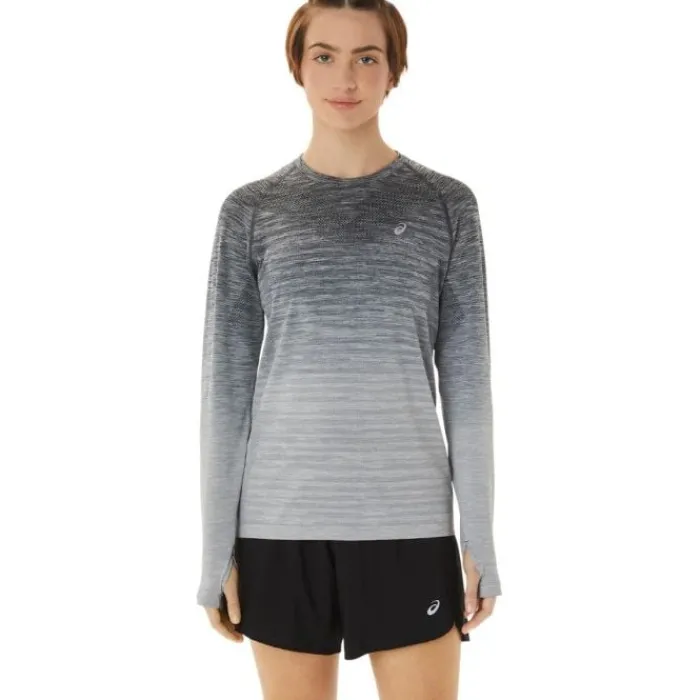 Asics Running Tops & T-shirts^Seamless LS Top Grey
