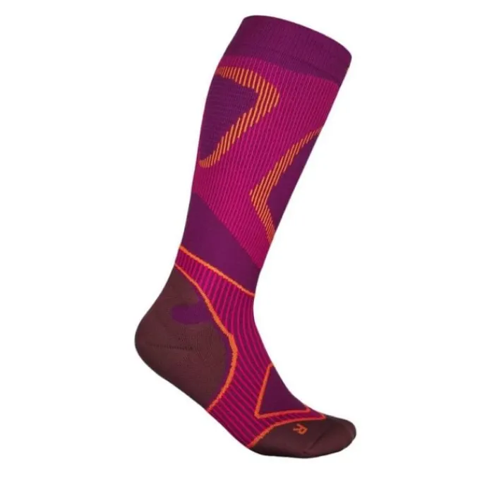Bauerfeind Socks | Running Socks^Run Performance Compression Socks High Cut Rose