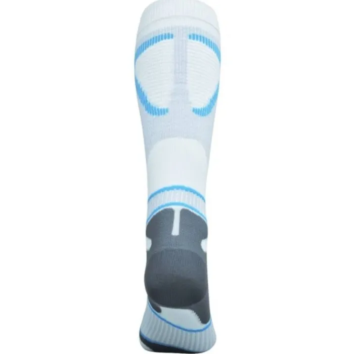 Bauerfeind Socks | Running Socks^Run Performance Compression Socks High Cut White