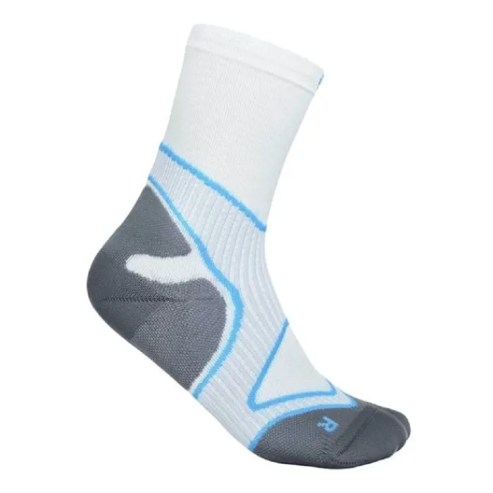 Bauerfeind Socks | Running Socks^Run Performance Socks Mid Cut White