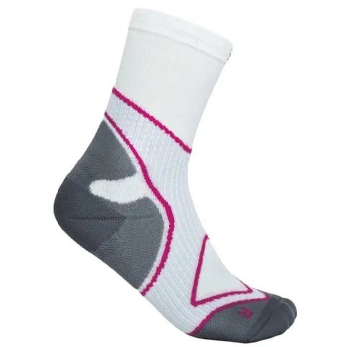 Bauerfeind Socks | Running Socks^Run Performance Socks Mid Cut White