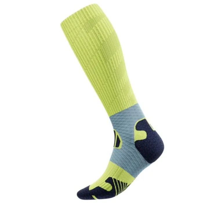 Bauerfeind Socks | Running Socks^Trail Run Compression Socks High Cut Green