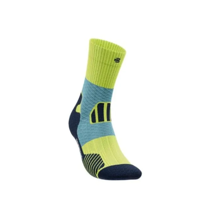 Bauerfeind Socks | Running Socks^Trail Run Compression Socks Mid Cut Blue