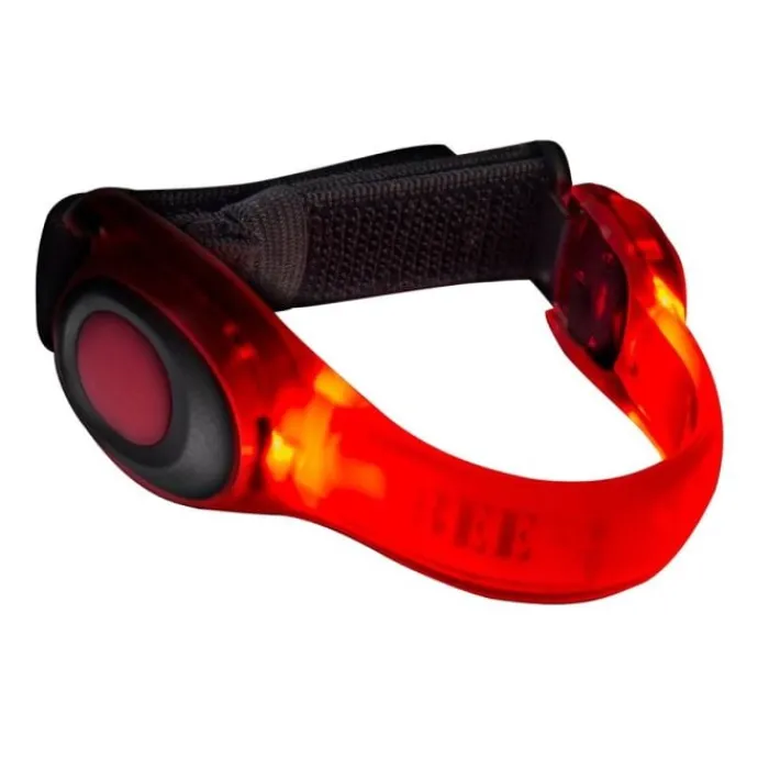 Bee-Safe Reflective Running Gear^Led Safety Band Battery Red