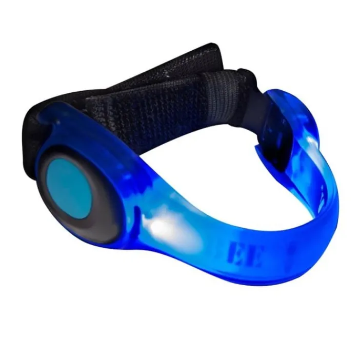 Bee-Safe Reflective Running Gear^Led Safety Band Battery Blue