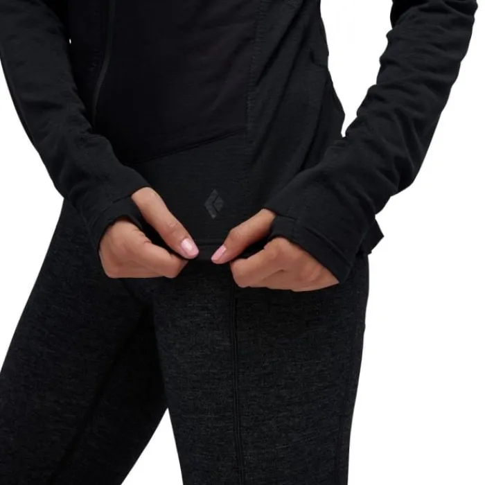 Black Diamond Running Tops & T-shirts^Coefficient LT Hybrid Hoody Black