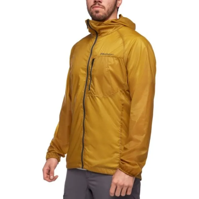 Black Diamond Running Jackets^Distance Wind Shell Yellow