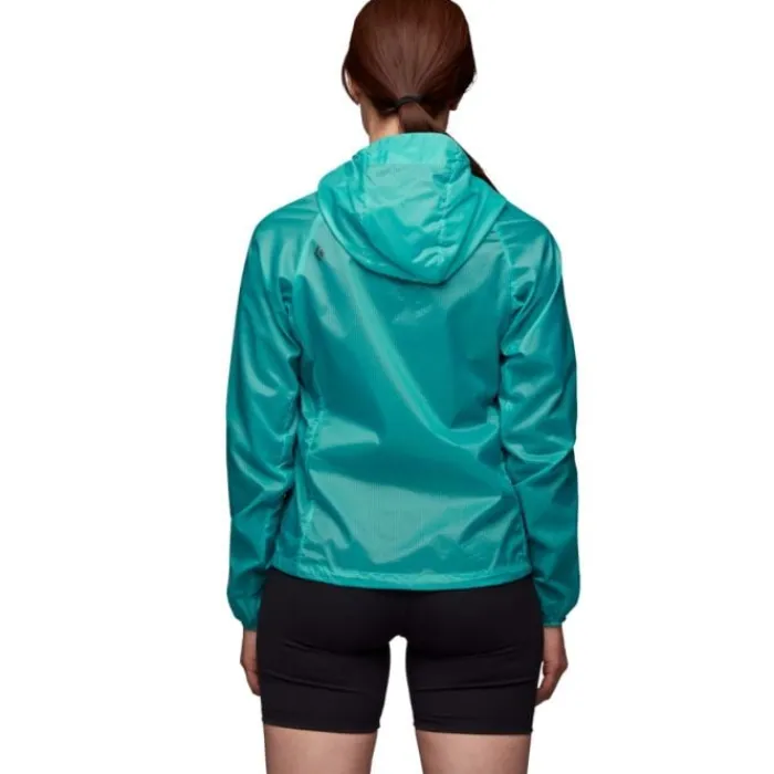 Black Diamond Running Jackets^Distance Wind Shell Green
