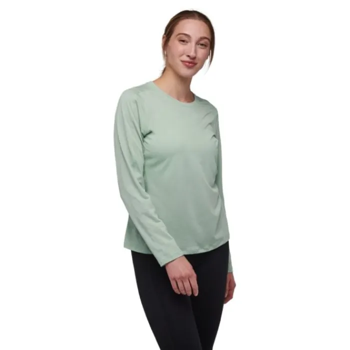 Black Diamond Running Tops & T-shirts^Lightwire LS Tee Green