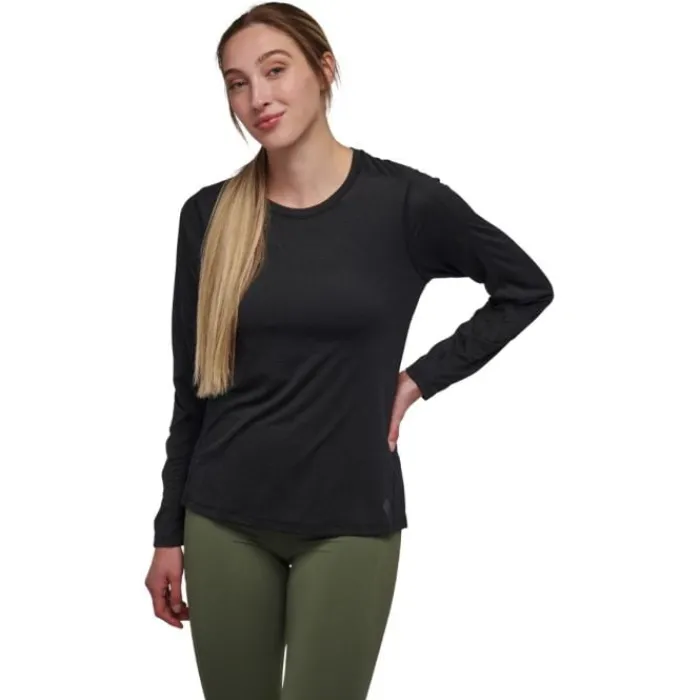 Black Diamond Running Tops & T-shirts^Lightwire LS Tee Black
