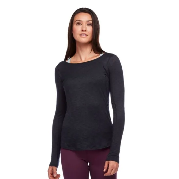 Black Diamond Running Tops & T-shirts^Long Sleeve Rhythm Tee