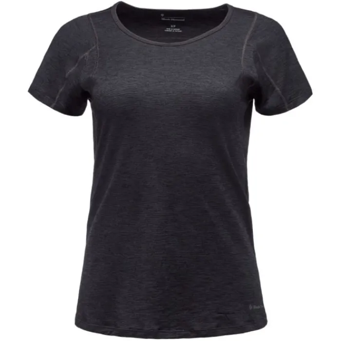 Black Diamond Running Tops & T-shirts^Rhythm Tee Black