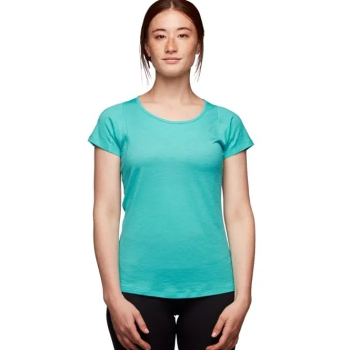Black Diamond Running Tops & T-shirts^Rhythm Tee Green