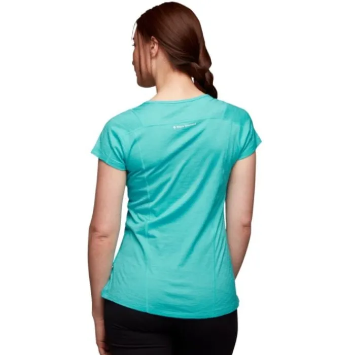 Black Diamond Running Tops & T-shirts^Rhythm Tee Green