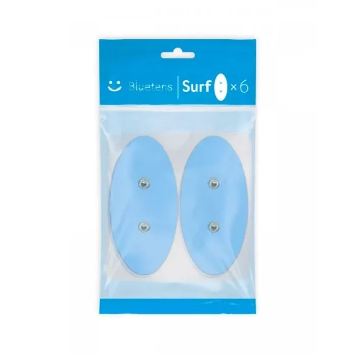 Bluetens Wellness / Recovery^Surf Electrodes 6-pack Blue