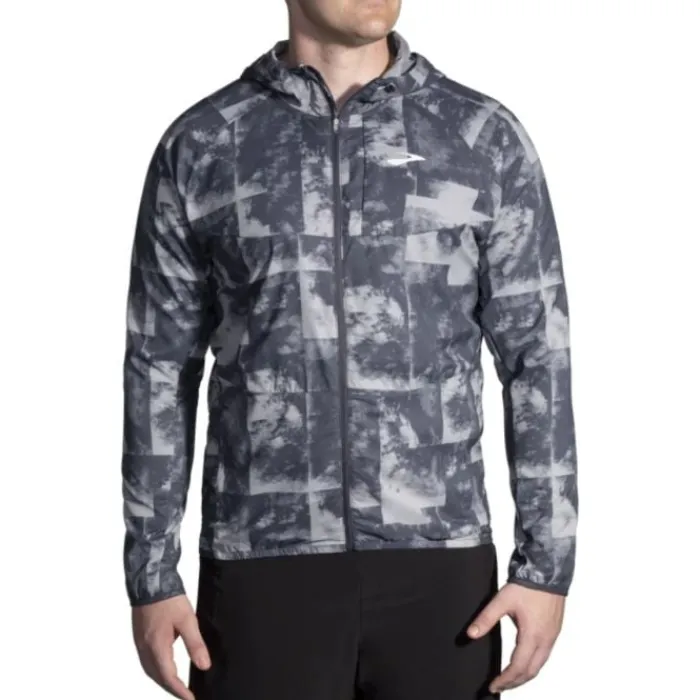 Brooks Running Jackets^Canopy Jacket Grey