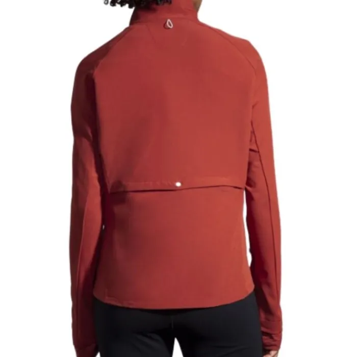 Brooks Running Jackets^Fusion Hybrid Jacket Red