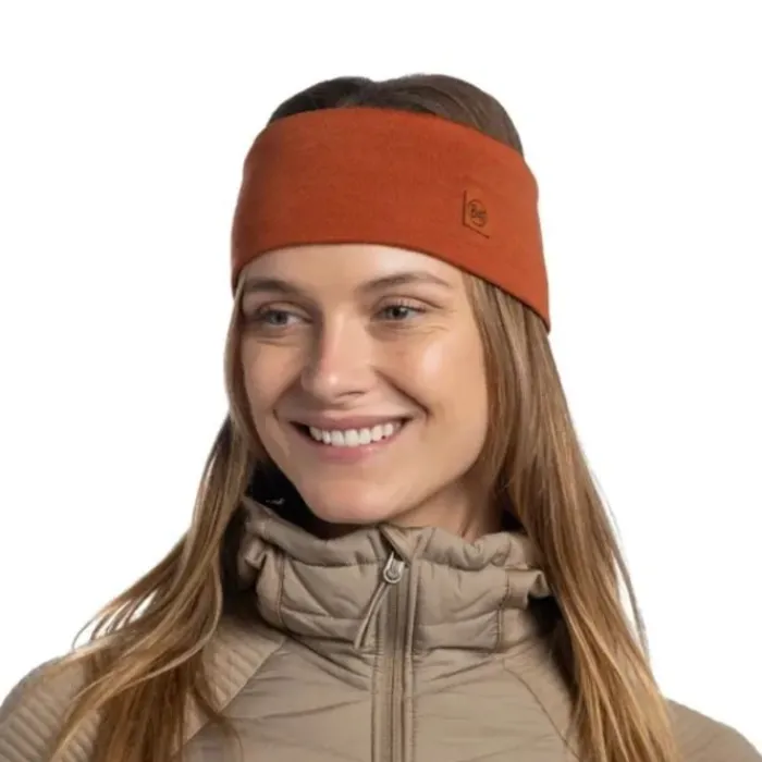 Buff Headbands | Miscellaneous^Merino Wide Headband Orange