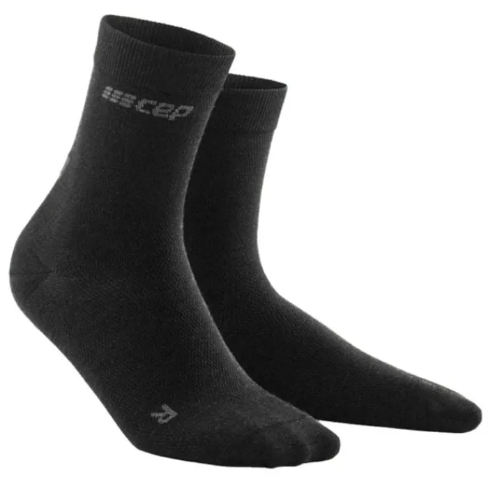 CEP Socks | Running Socks^Allday Recovery Compression Mid-Cut Socks Black