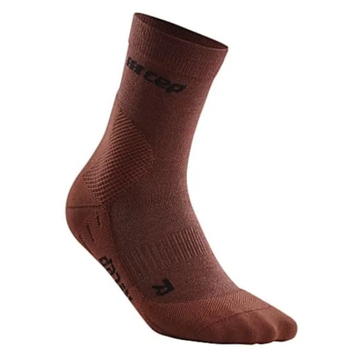 CEP Socks | Running Socks^Cold Weather Mid-Cut Socks Brown