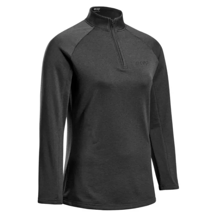 CEP Running Tops & T-shirts^Cold Weather Zip LS Shirt Black