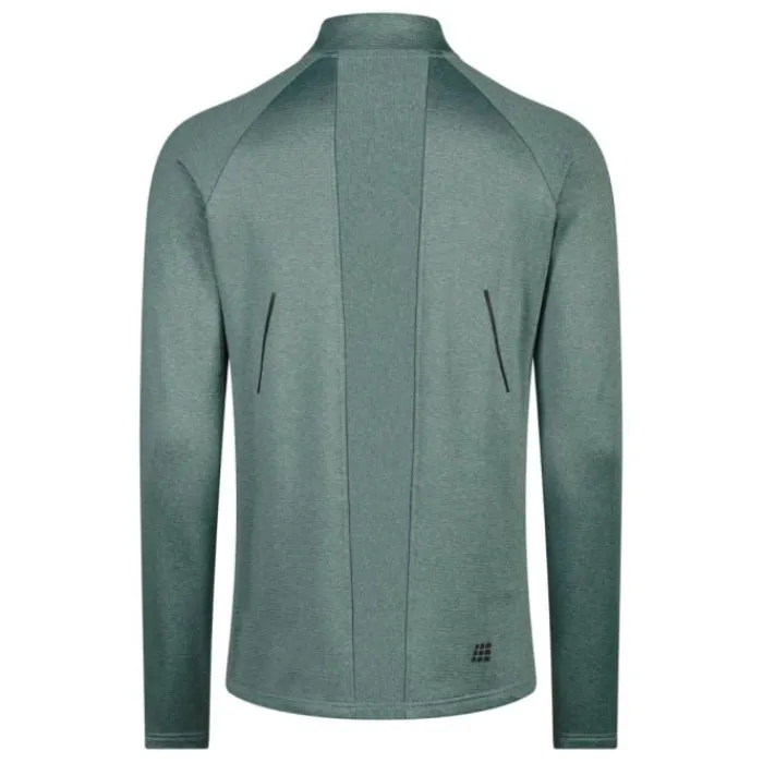 CEP Running Tops & T-shirts^Cold Weather Zip LS Shirt Grey