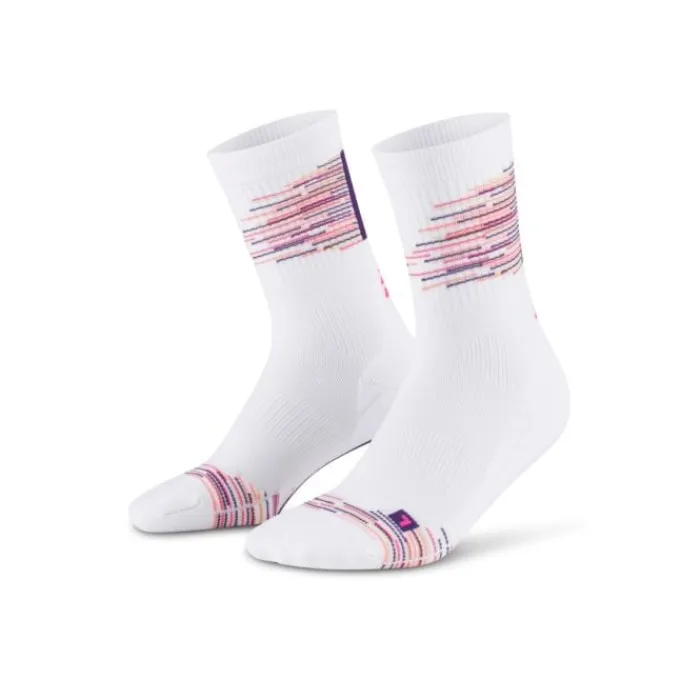 CEP Socks | Running Socks^Paris Vibes 80's Mid Cut Sock White
