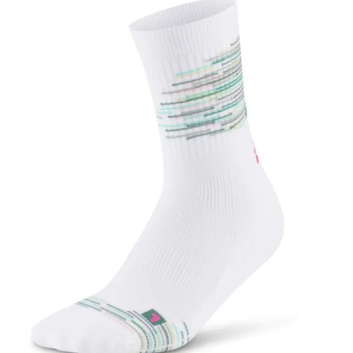 CEP Socks | Running Socks^Paris Vibes 80's Mid Cut Sock White