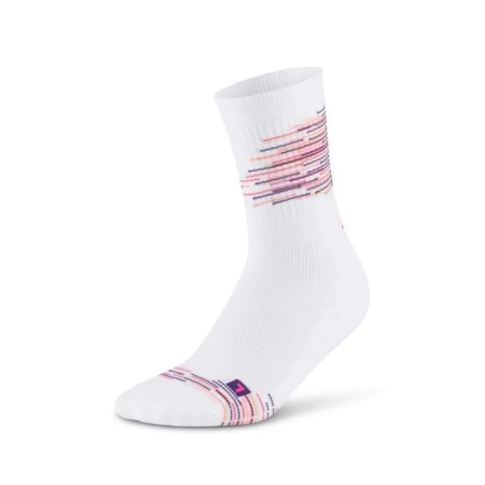 CEP Socks | Running Socks^Paris Vibes 80's Mid Cut Sock White