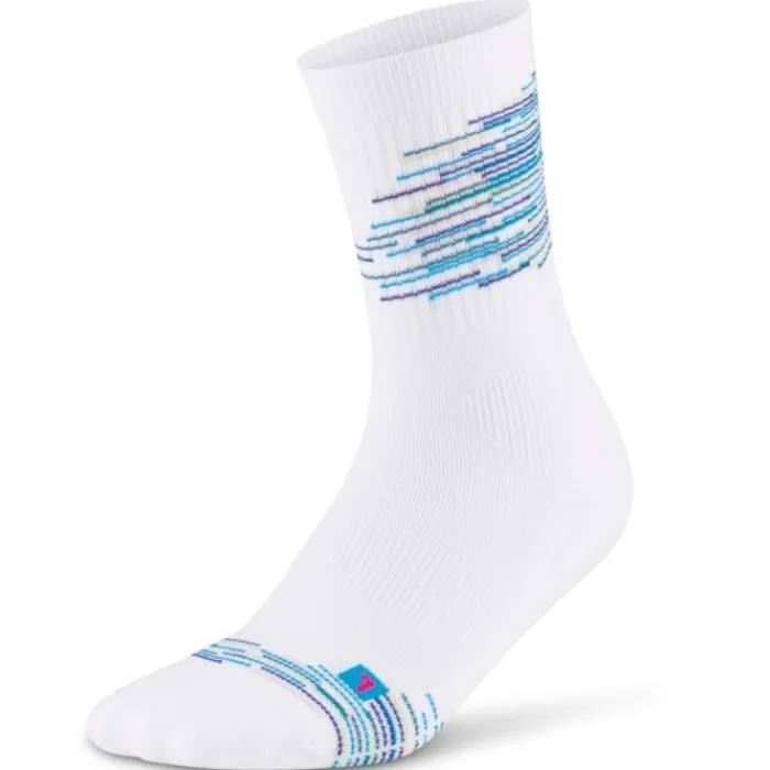 CEP Socks | Running Socks^Paris Vibes 80's Mid Cut Sock White