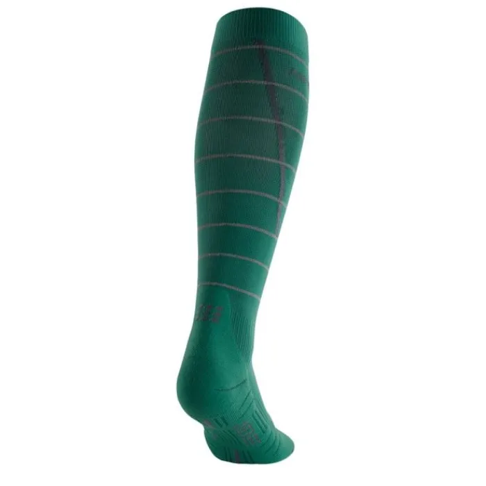 CEP Socks | Running Socks^Reflective Compression Socks Green