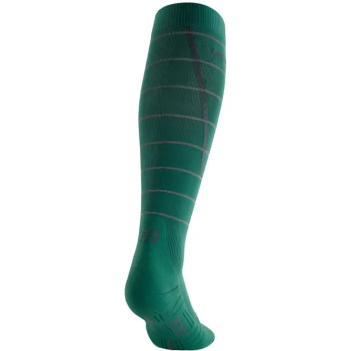 CEP Socks | Running Socks^Reflective Compression Socks Green