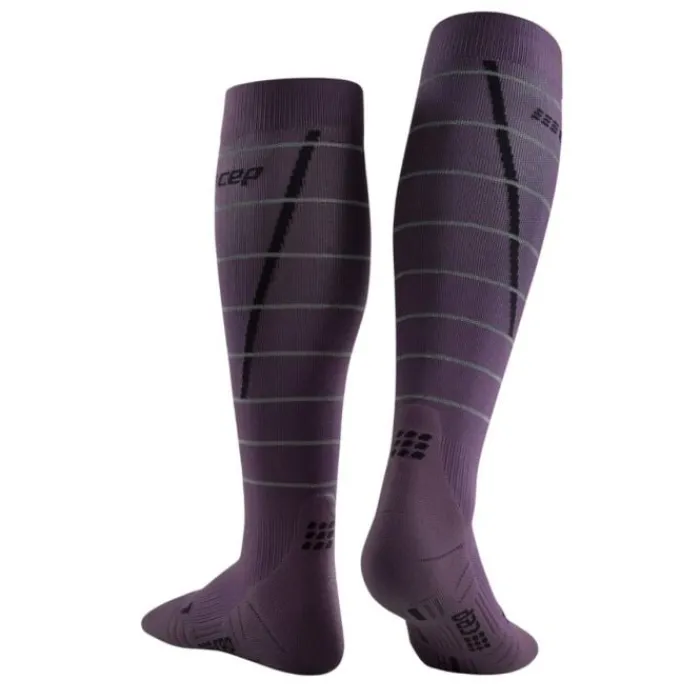 CEP Socks | Running Socks^Reflective Compression Socks Purple
