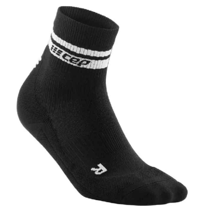 CEP Socks | Running Socks^80's Compression Mid Cut Sock Black