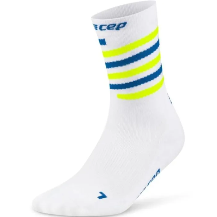 CEP Socks | Running Socks^The Run Limited 2024 Mid Cut Sock White