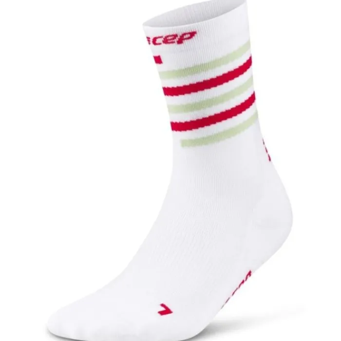 CEP Socks | Running Socks^The Run Limited 2024 Mid Cut Sock White