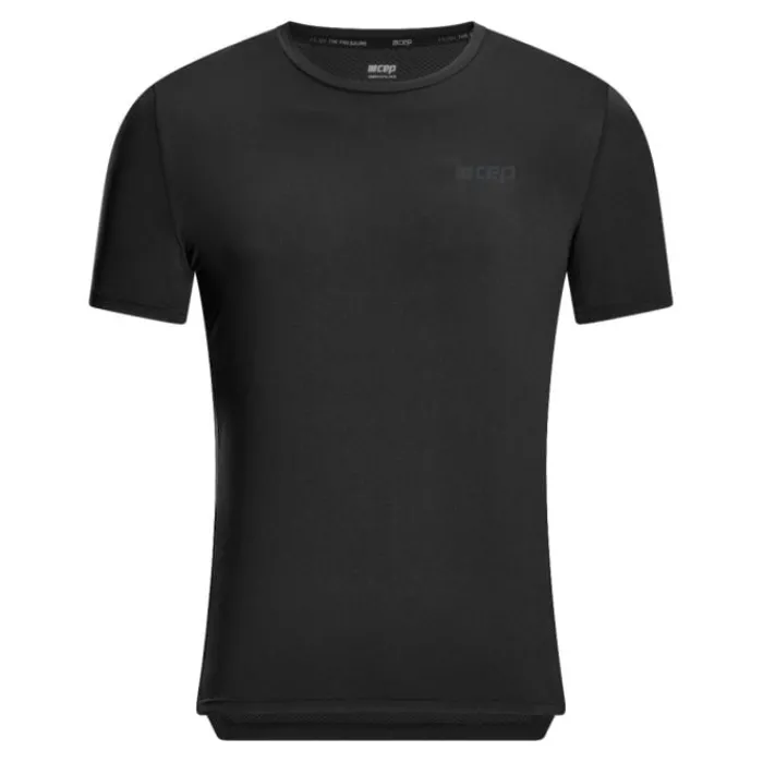 CEP Running Tops & T-shirts^The Run Shirt Round Neck Short Sleeve Black