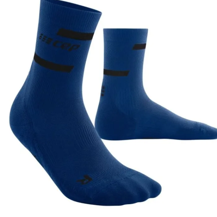 CEP Socks | Running Socks^The Run Socks Mid Cut V4 Blue