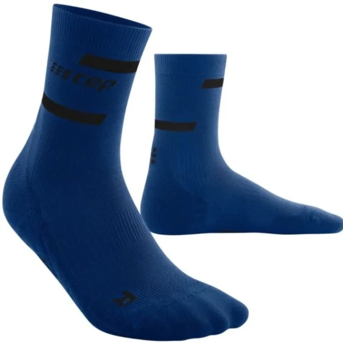 CEP Socks | Running Socks^The Run Socks Mid Cut V4 Blue