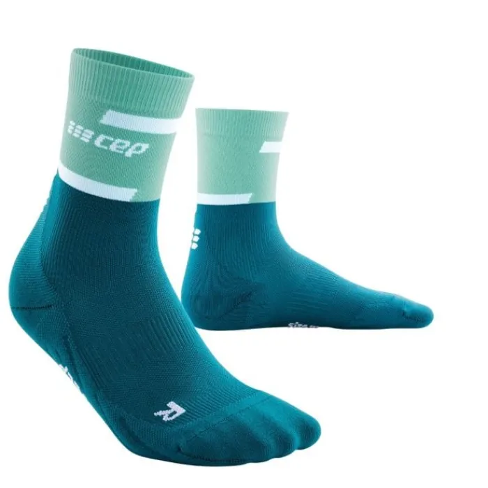 CEP Socks | Running Socks^The Run Socks Mid Cut V4 Blue