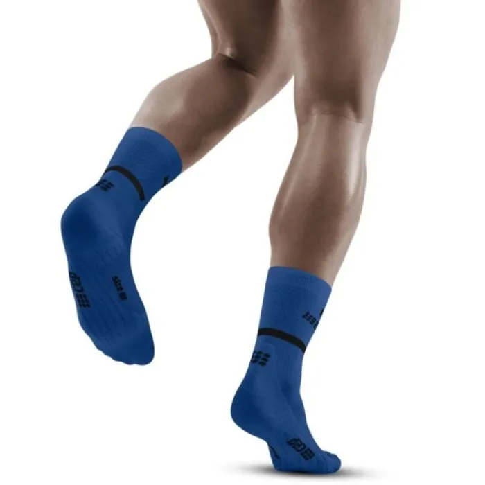 CEP Socks | Running Socks^The Run Socks Mid Cut V4 Blue