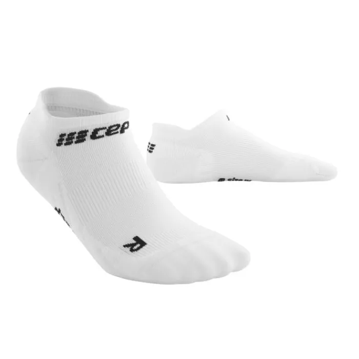 CEP Socks | Running Socks^The Run Socks No Show V4 White